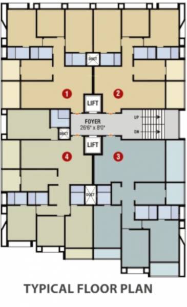 Images for Cluster Plan of Aditi Sparsh Residency