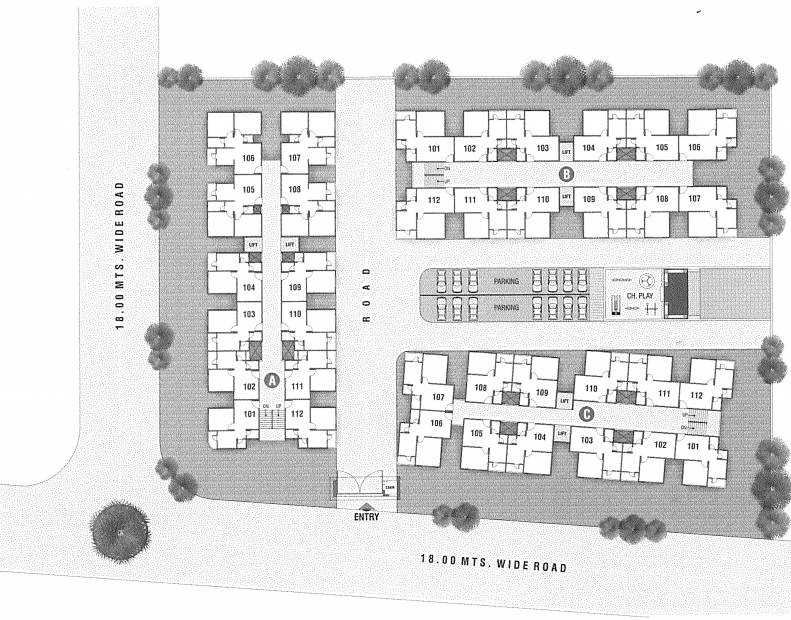 Images for Layout Plan of Krishna Shrimad Afford