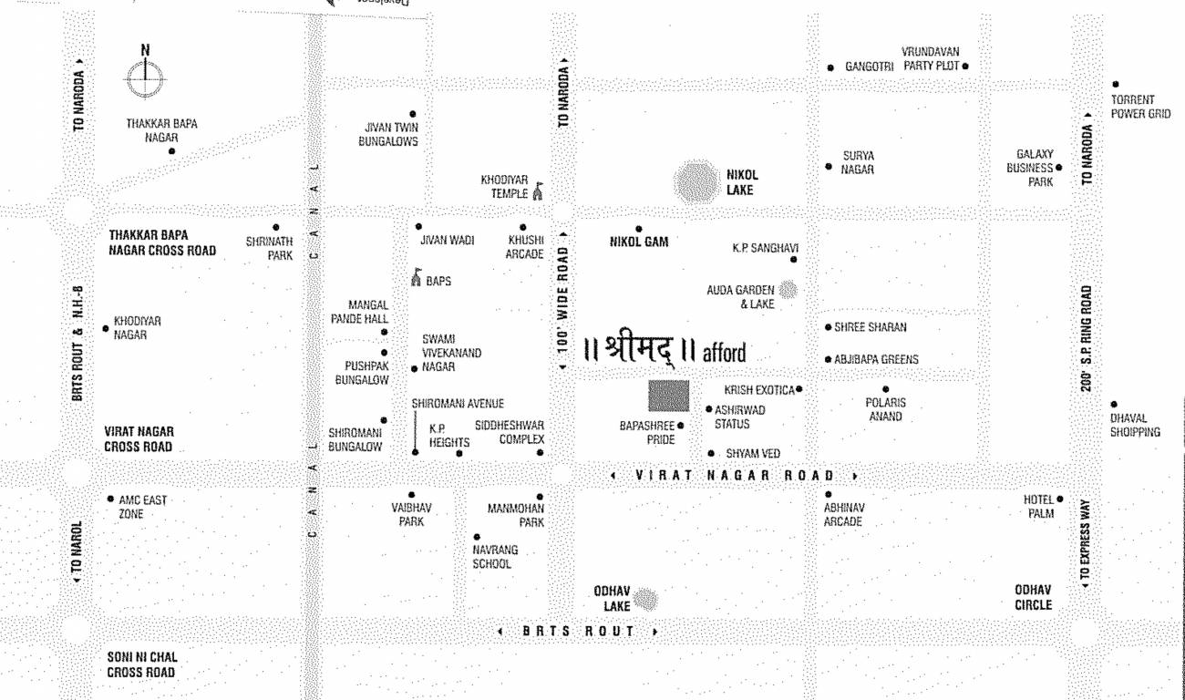 Images for Location Plan of Krishna Shrimad Afford