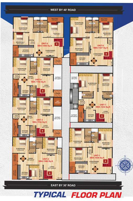 Images for Cluster Plan of Shinduja Sri Sai Shinduja Residency