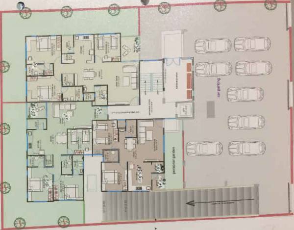 Images for Cluster Plan of Aadinath Rushabh Elegance