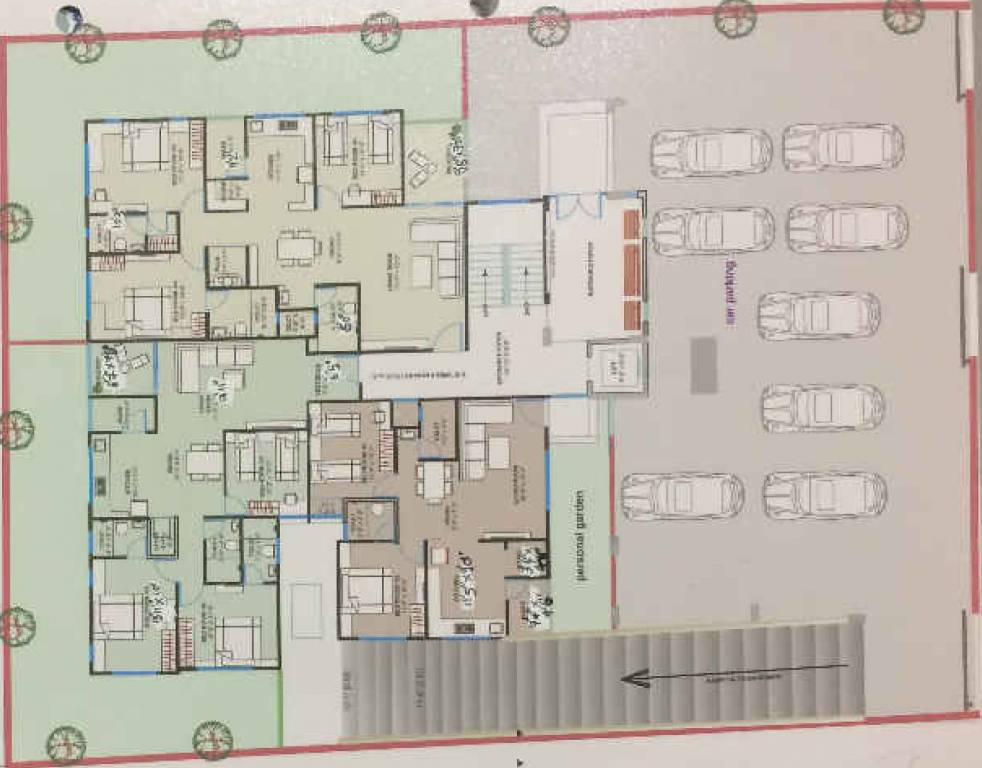 Images for Cluster Plan of Aadinath Rushabh Elegance