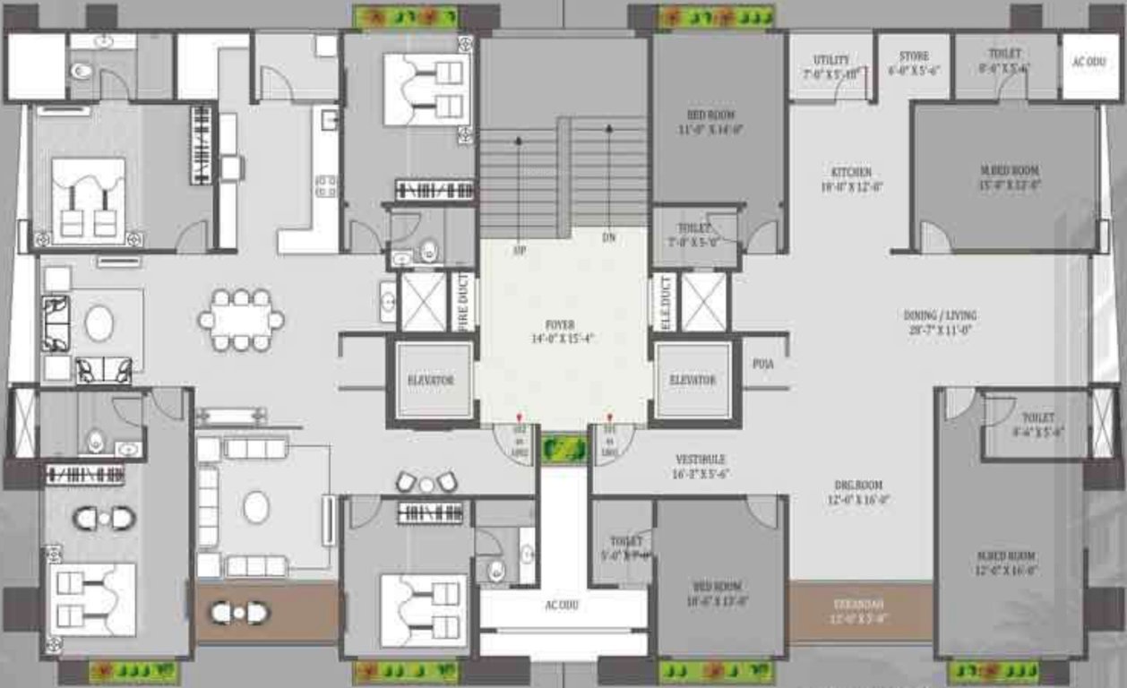 Images for Cluster Plan of Shree Sky Eleven