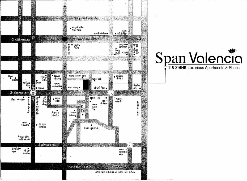 Images for Location Plan of Shreenath Span Valancia