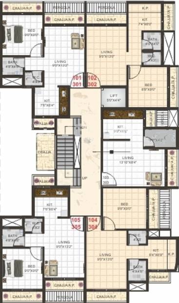 Images for Cluster Plan of Atharva V Amber