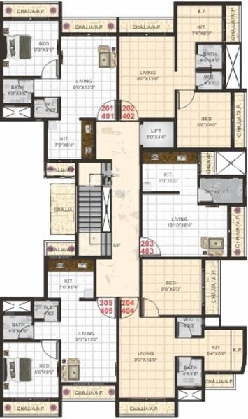 Images for Cluster Plan of Atharva V Amber