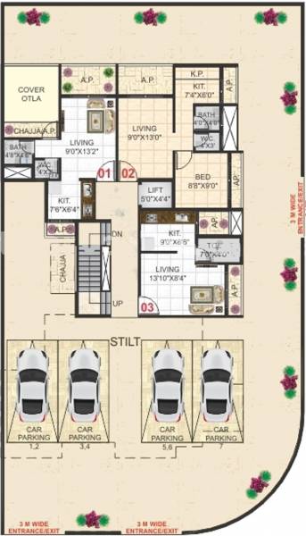 Images for Cluster Plan of Atharva V Amber