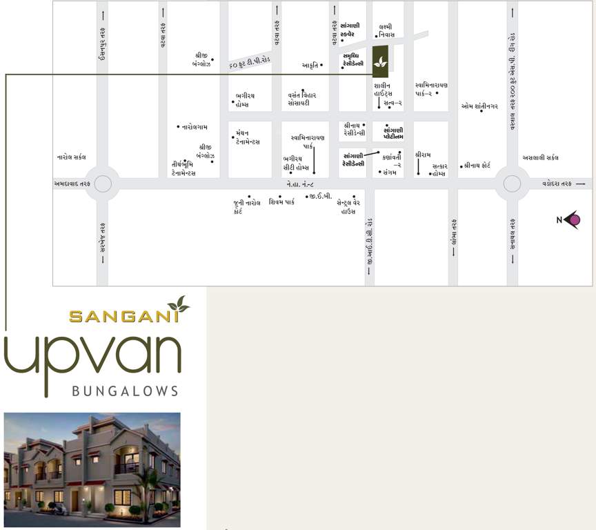  upvan Images for Location Plan of Sangani Upvan