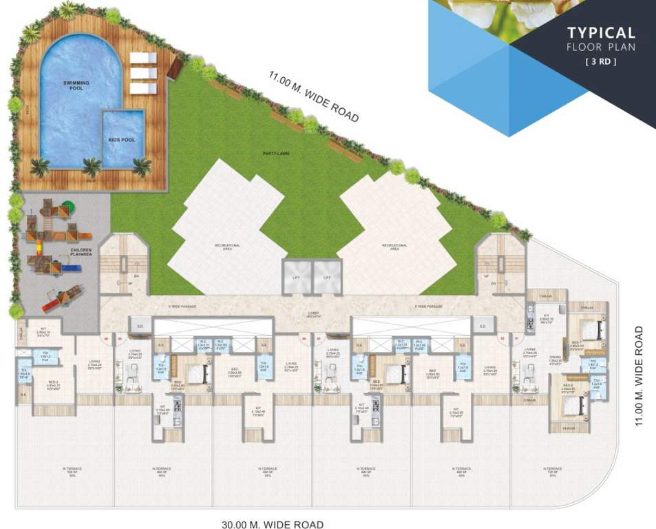 sai view Images for Cluster Plan of KT Sai View