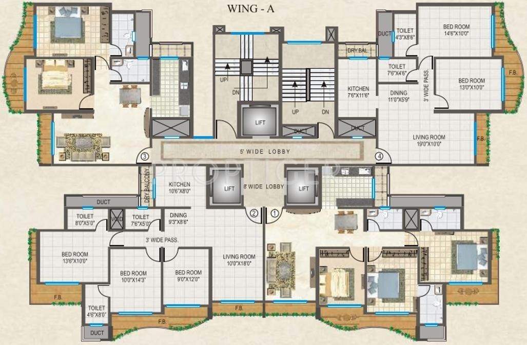 Images for Cluster Plan of Rajesh Raj Splendour