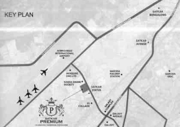 Images for Location Plan of Swati Satkar Primeum