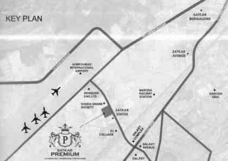 Images for Location Plan of Swati Satkar Primeum