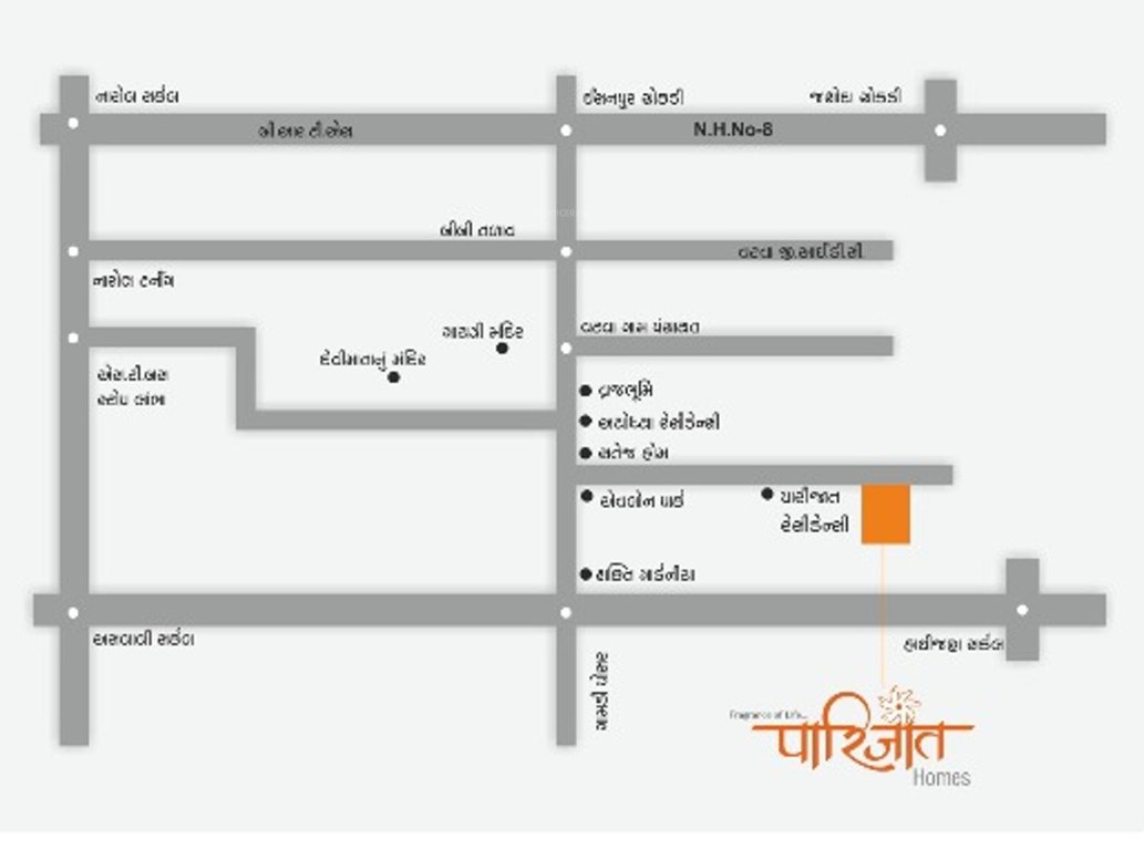 Images for Location Plan of Parijat Homes