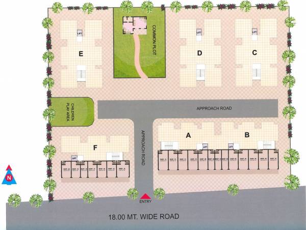 Images for Cluster Plan of Shree Gajanand Shreenath Residency