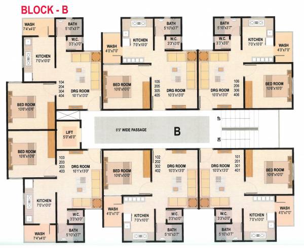 Images for Cluster Plan of Shree Gajanand Shreenath Residency