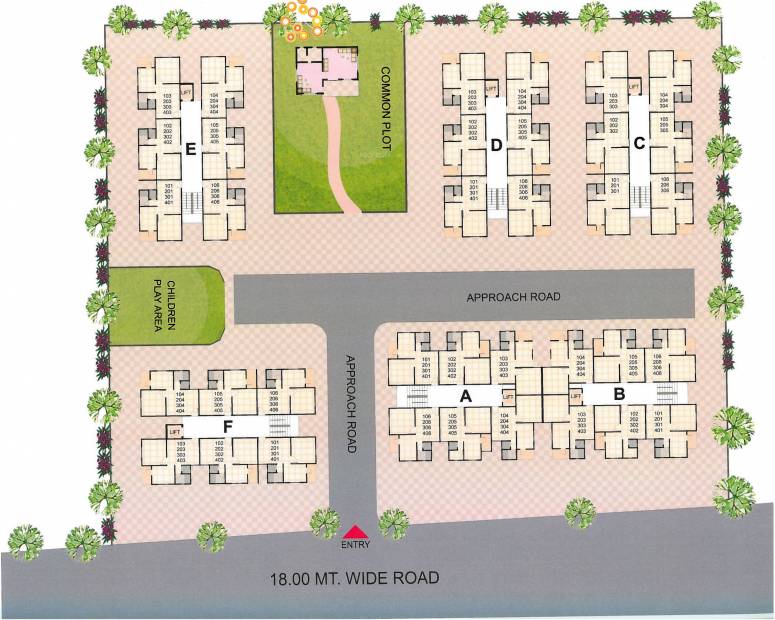 Images for Layout Plan of Shree Gajanand Shreenath Residency