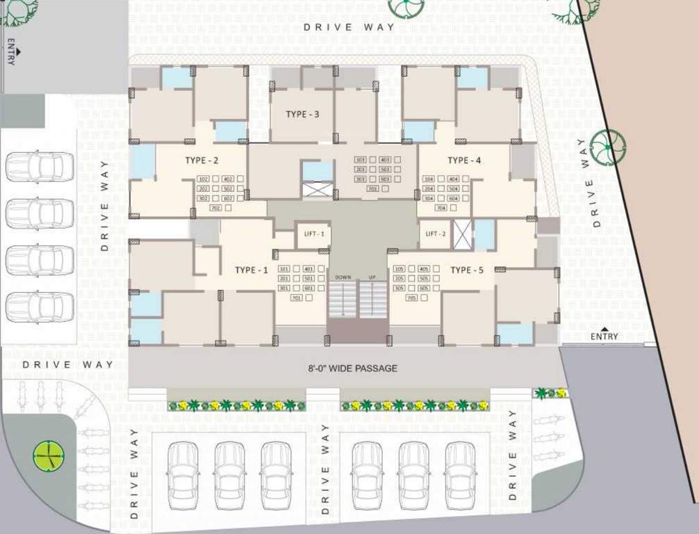 Images for Cluster Plan of Parmeshwari Gajanan Avenue