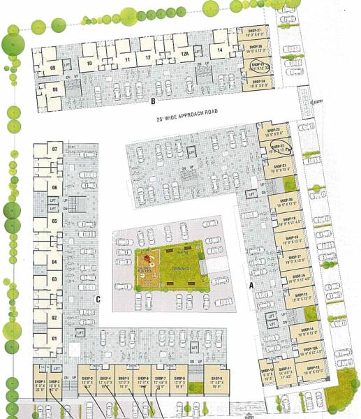 Images for Cluster Plan of Shantinath Ambuja Avenue