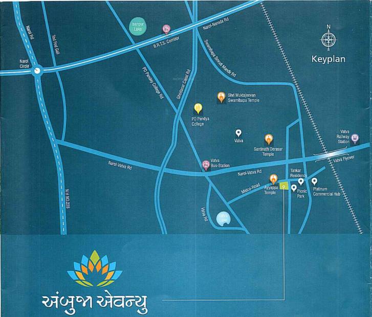 Images for Location Plan of Shantinath Ambuja Avenue
