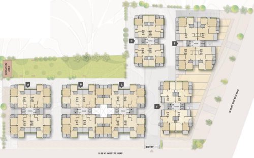  elegance Images for Layout Plan of Utsav Elegance