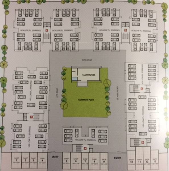 Images for Cluster Plan of AB Vrundavan Skyline