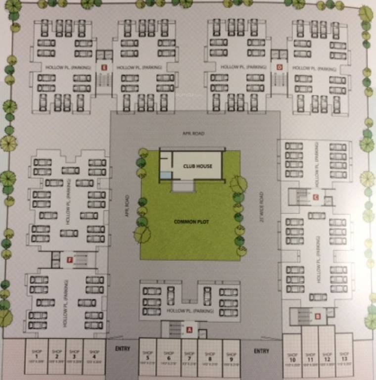 Images for Cluster Plan of AB Vrundavan Skyline