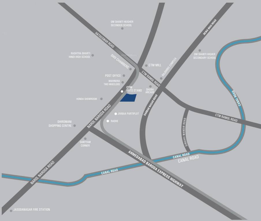 Images for Location Plan of J B Rajshree Skyz