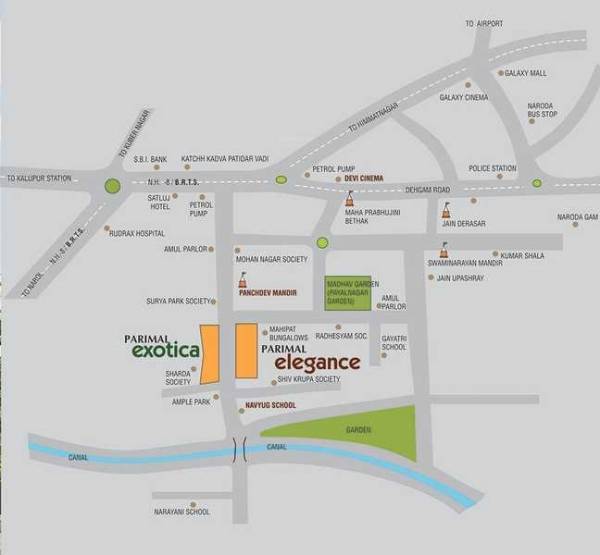  exotica Location Plan