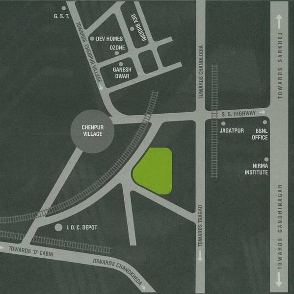 Images for Location Plan of Aum Nirman Life Style