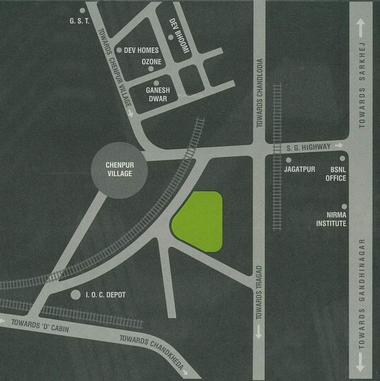 Images for Location Plan of Aum Nirman Life Style