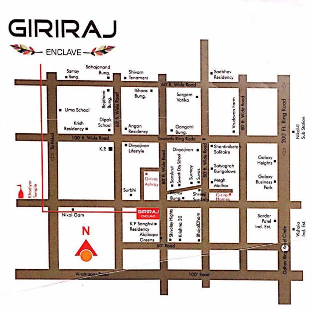 Images for Location Plan of Giriraj Land Enclave