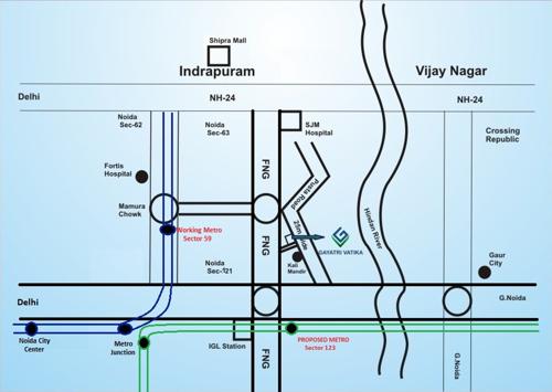 Images for Location Plan of Creators Gayatri Vatika Images for Location Plan of Creators Gayatri Vatika