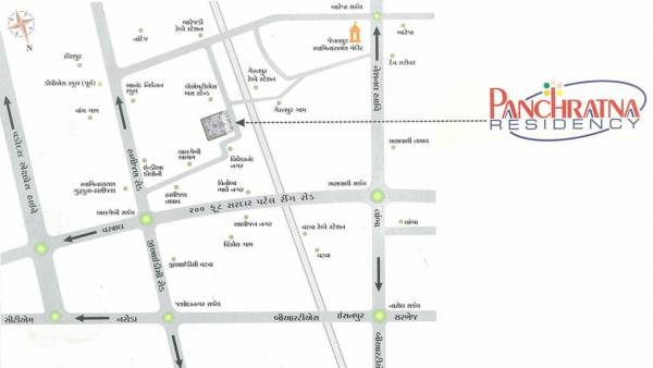 Images for Location Plan of Shree Vishvnath Panchratna Residency