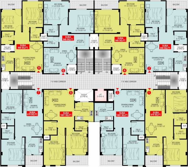 Images for Cluster Plan of Shri Ratnam The Address
