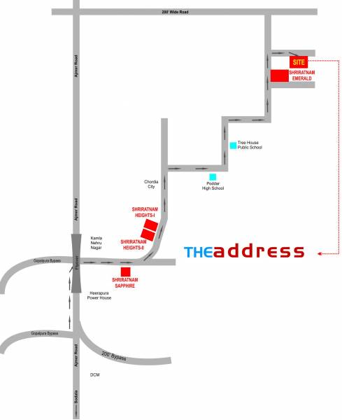 Images for Location Plan of Shri Ratnam The Address