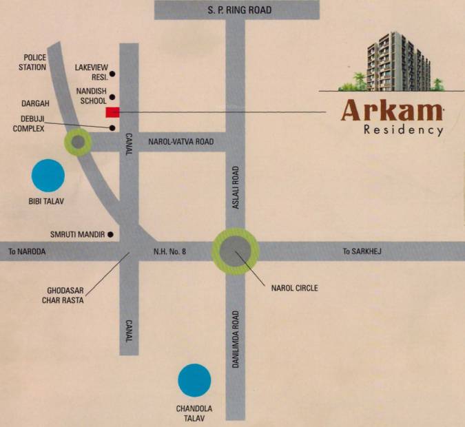 Images for Location Plan of Hamzah Arkam Residency