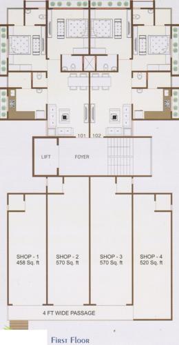 Images for Cluster Plan of Moin Salman Avenue