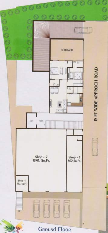 Images for Cluster Plan of Moin Salman Avenue