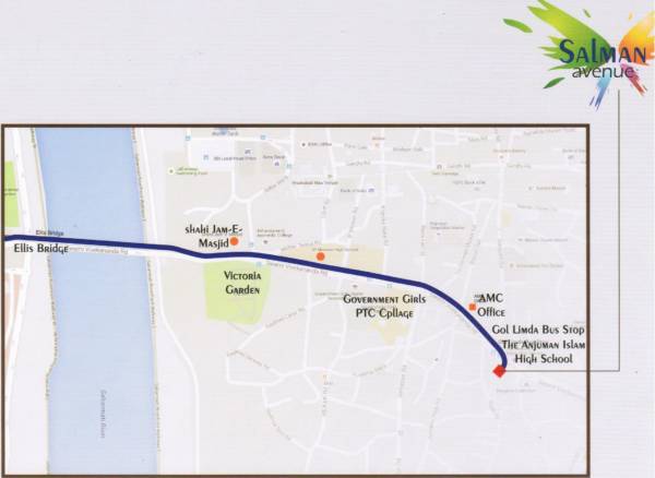 Images for Location Plan of Moin Salman Avenue