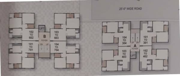 Images for Cluster Plan of Satya Shashwat Residency