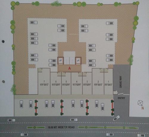 Images for Cluster Plan of Shriji Bhaktikunj Heights