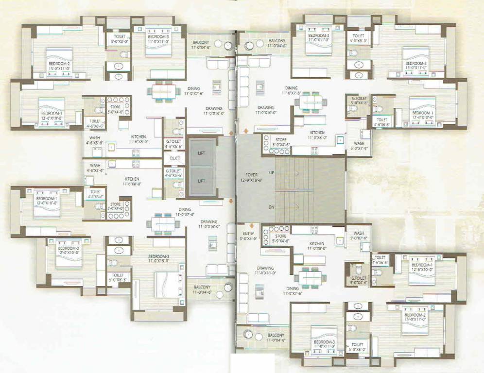 Images for Cluster Plan of Dalal Yogeshwar Eminence