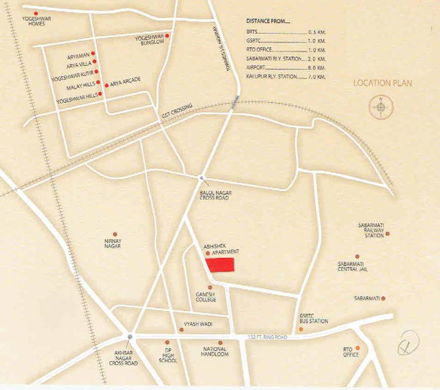 Images for Location Plan of Dalal Yogeshwar Eminence