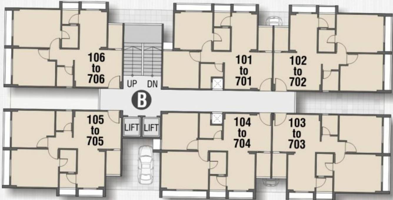  shree hari blessing Block A Cluster Plan