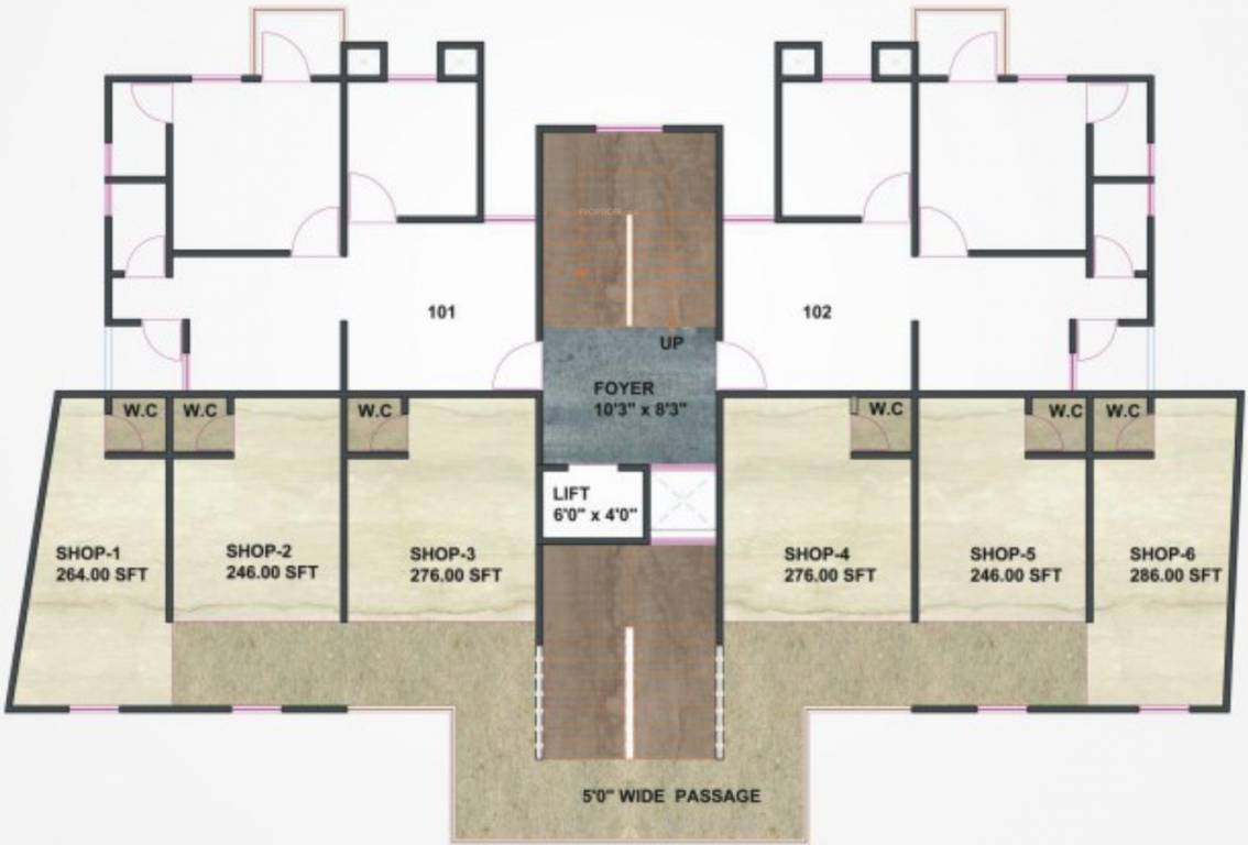 Images for Cluster Plan of Ratnesh Elegance