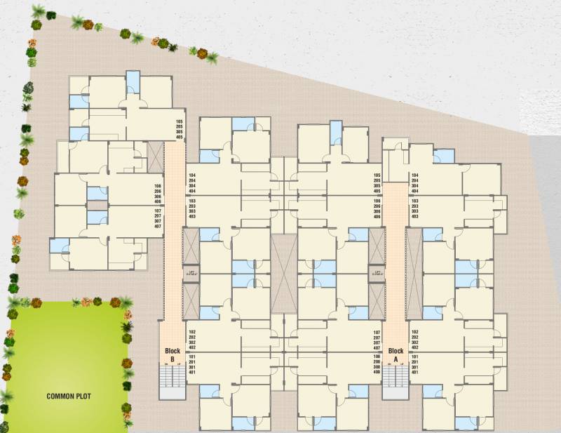 Images for Cluster Plan of Om Marutinandan