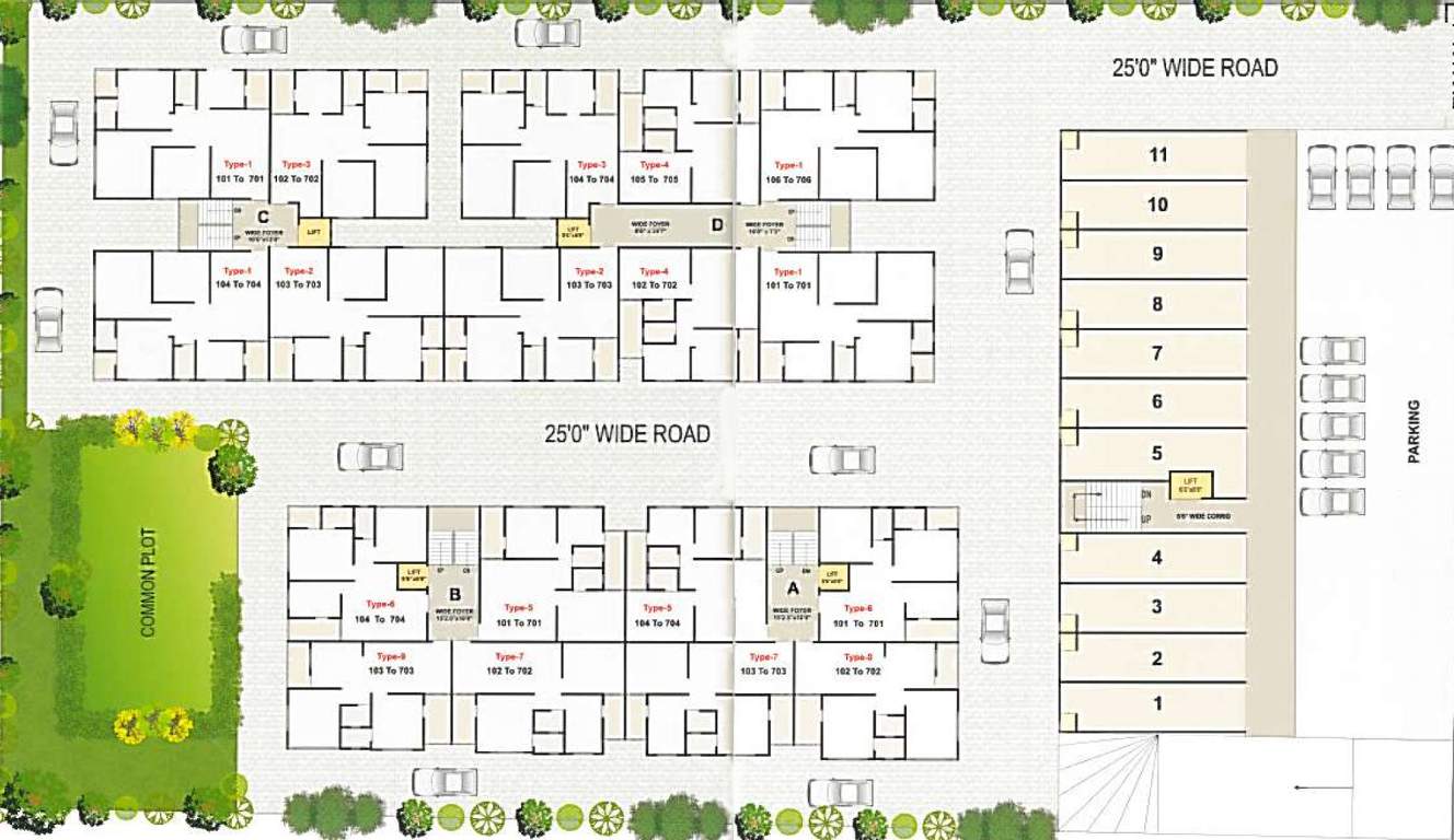 Images for Cluster Plan of Maruti Mahavir Status