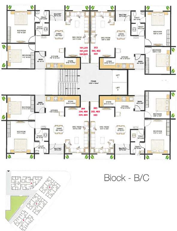 Images for Cluster Plan of Nidhi Maruti Shine