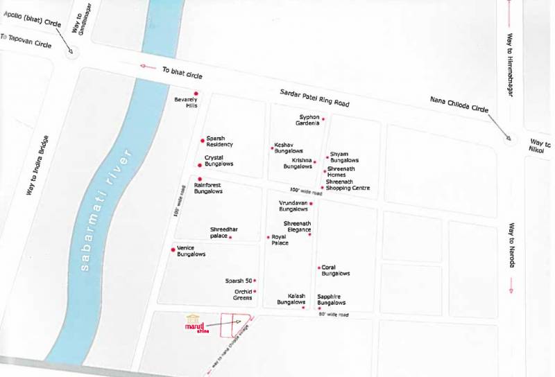 Images for Location Plan of Nidhi Maruti Shine