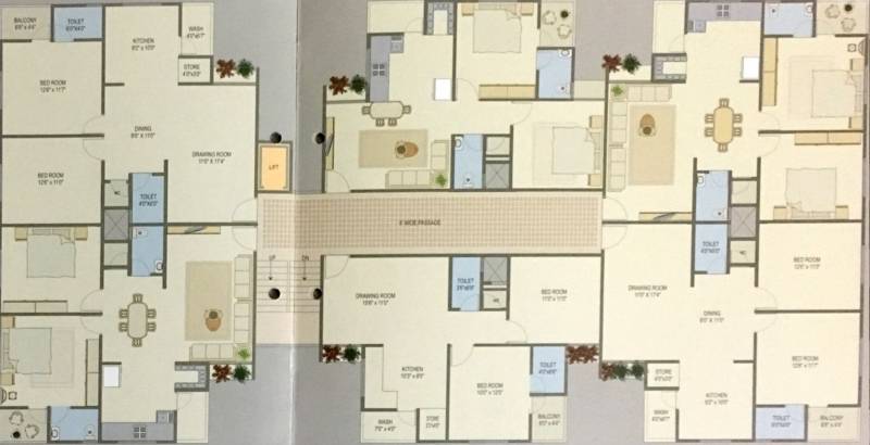 Images for Cluster Plan of Shri Niranjan Shree Ram Residency